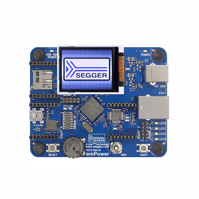 6.30.00 EMPOWER EVALUATION BOARD Segger Microcontroller Systems  Cartes d'évaluation - Embarquées - MCU DSP